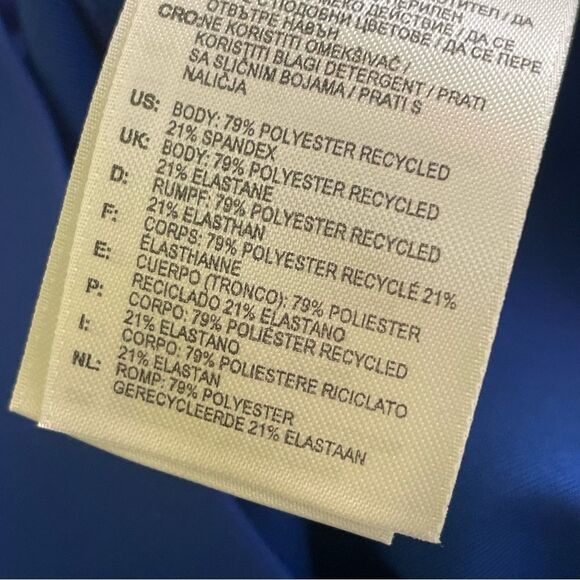 Adidas x Stella McCartney Royal Blue Capri Workout leggings - Picture 7 of 7